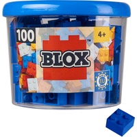 Simba Blox Box 100 4er Bausteine blau
