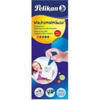 Pelikan Wachsmalmäuse 6 St. mehrfarbig