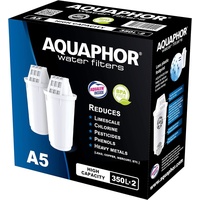 Aquaphor A5 Pack 2 Wasserfilterkartusche Mit AQUALEN Technologie weiß,
