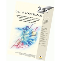 Folia Zeichenblock für Öl- und Acrylfarben DIN A4