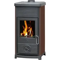 Plamen Kaminofen Maestral N mit Herdplatte braun 6,5 kW