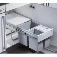 HAILO - Mülleimer Küche, Einbau ab 40cm Schrank, Trennsystem