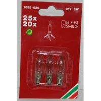 Konstsmide Ersatzbirne für Baumketten klar 3er Set 12 V