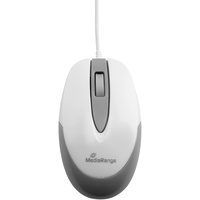 MediaRange Maus mit Kabel 3 Tasten, optischer Sensor mit