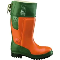 FELDTMANN Forstsicherheitsstiefel Ulme Gr.40 oliv/orange Naturkautschuk