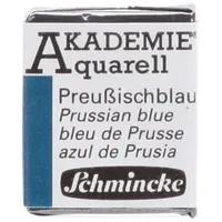 Schmincke AKADEMIE Aquarellfarbe 1/2 Näpfchen Preußischblau