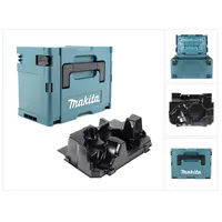 Makita MAKPAC 3 Kunststoffkoffer ( 821551-8 ) + Einlage