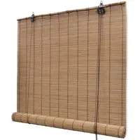 VidaXL Bambusrollo 100 x 220 cm Braun