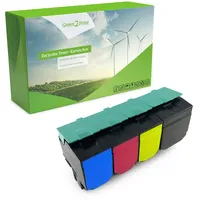 Green2Print Kompatibel zu Lexmark C544X1CG/ C544X1KG/ C544X1MG/ C544X1YG/ C544X2CG/