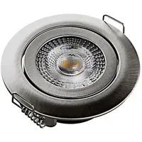 Heitronic LED Einbaustrahler DL7202 nickel