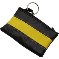 Myledershop Praktische Schlüsseltasche/Schlüsseletui/Schlüsselmäppchen mit 1 Reißverschlussfach in verschiedenen Farben