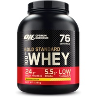 Optimum Nutrition  Gold Standard 100% Whey Banana Cream Pulver