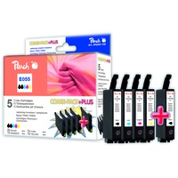 Peach Spar Pack Plus Tintenpatronen kompatibel zu Epson T0556,