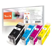 Peach Spar Pack Tintenpatronen kompatibel zu Canon BCI-3, BCI-6,