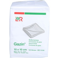 ToRa Pharma GmbH Gazin Mullkomp.10x10 cm unsteril 8fach Op