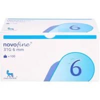 Docpharm gmbh Novofine 6 Kanülen 0,25x6 mm 31 G