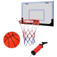 VidaXL Mini Basketballkorb Set mit Ball und Pumpe- Innenbereich