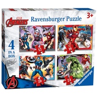 Ravensburger Marvel Avengers 4 in Box (12, 16, 20,