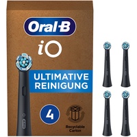 Oral B iO Ultimative Reinigung Aufsteckbürste schwarz 4 St.