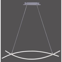 Just light. LED-Pendelleuchte Maja Stahl 100 x 8 cm