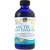 Nordic Naturals Arctic-D Cod Liver Oil, 237 ml.