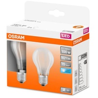 Osram LED Leuchtmittel Star Calssica A100 matt 2er Pack