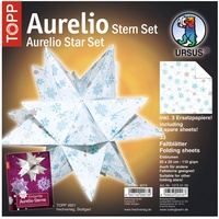 Ursus Faltblätter Aurelio Stern Eisblumen 33 Blatt 110 g/qm