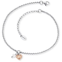 Engelsrufer Fußkette ERFS-LILHEART-PE-BI - bicolor