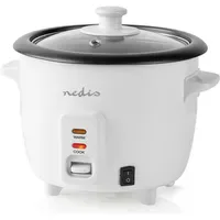 Nedis Reiskocher Weiß 0,6 l