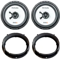 PG Audio Lautsprecher Einbauset passend für Mercedes C-Klasse W202