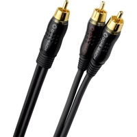 Oehlbach D1C23711 Cinch Audio Y-Kabel [2x Cinch-Stecker - 1x