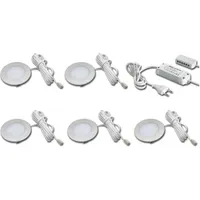 Hera 5er-Set LED-Einbauleuchte 3W weiß 61056958002