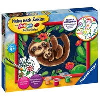 Ravensburger Malen nach Zahlen Niedliche Faultiere 1 St. mehrfarbig