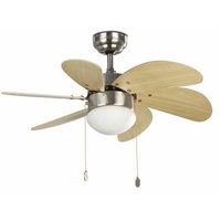 FARO Palao 81 cm Deckenventilator nickel
