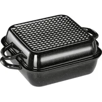 RIESS Classic Bratpfanne 26 x 26 cm mit Deckel