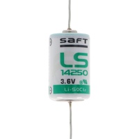 Saft LS14250CNA Lithium Batterie, Size 1/2 AA mit Lötdraht