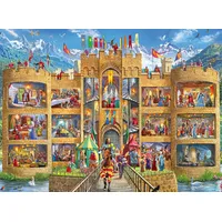 Ravensburger Puzzle Blick in die Ritterburg 12919