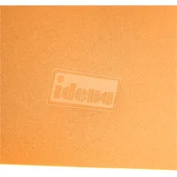 IDENA Ringbuch A4, PP orange, 1 Stück