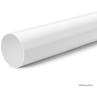 Naber 4021118 Rundrohr 125 weiß 500 mm