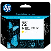 HP 72 mattschwarz + gelb (C9384A)