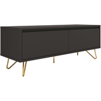 SalesFever Lowboard, Hairpin Beinen, modernes TV-Board, Fernsehschrank mit Klappendämpfer