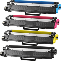 W&P 4 Alternativ Toner ersetzt Brother TN-243 BK C