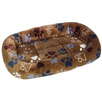 Nobby Hundematte Lissi Classic mit Rand oval braun