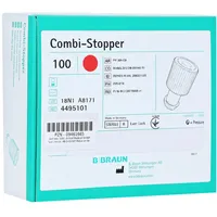 1001 Artikel Medical Combi-Stopper Verschlusskonen rot 100 St.