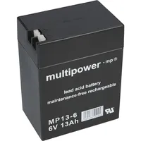 Multipower Blei-Akku MP13-6 Pb 6V / 13Ah