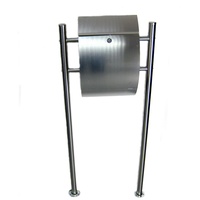 Airbrush-City Valencia Edelstahl Schwarz inkl. Zeitungsfach