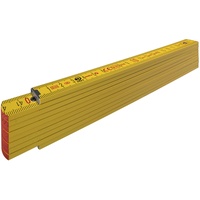 Stabila Holz-Gliedermaßstab Type 700 1304 Maßstab 2m gelb (01304)