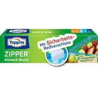 Toppits ZIPPER 1,0 l, 12 St.