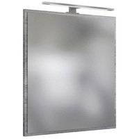 Held Badezimmerspiegel in Grau mit LED 'Arezzo'