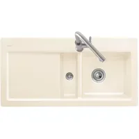 Villeroy & Boch Subway 60 rechts Einbauspüle crema 1000